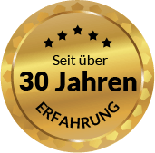 Seit über 30 Jahren Erfahrung